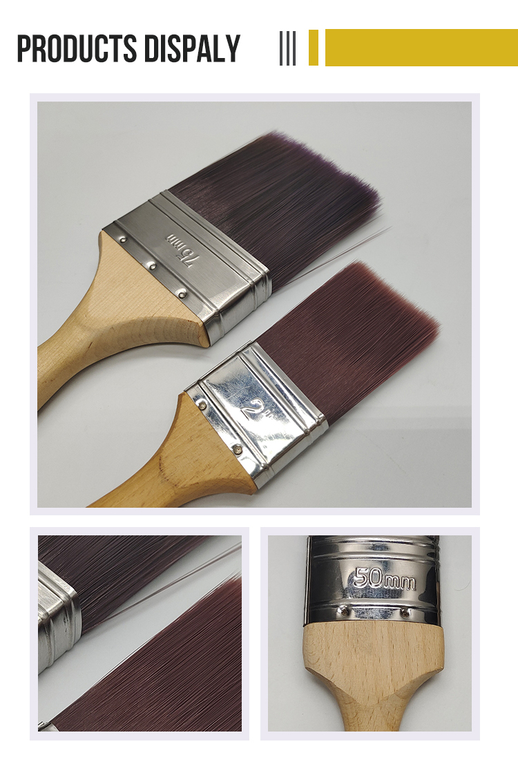 Painting Brush Wholesale Wooden Handle Brush(图2)