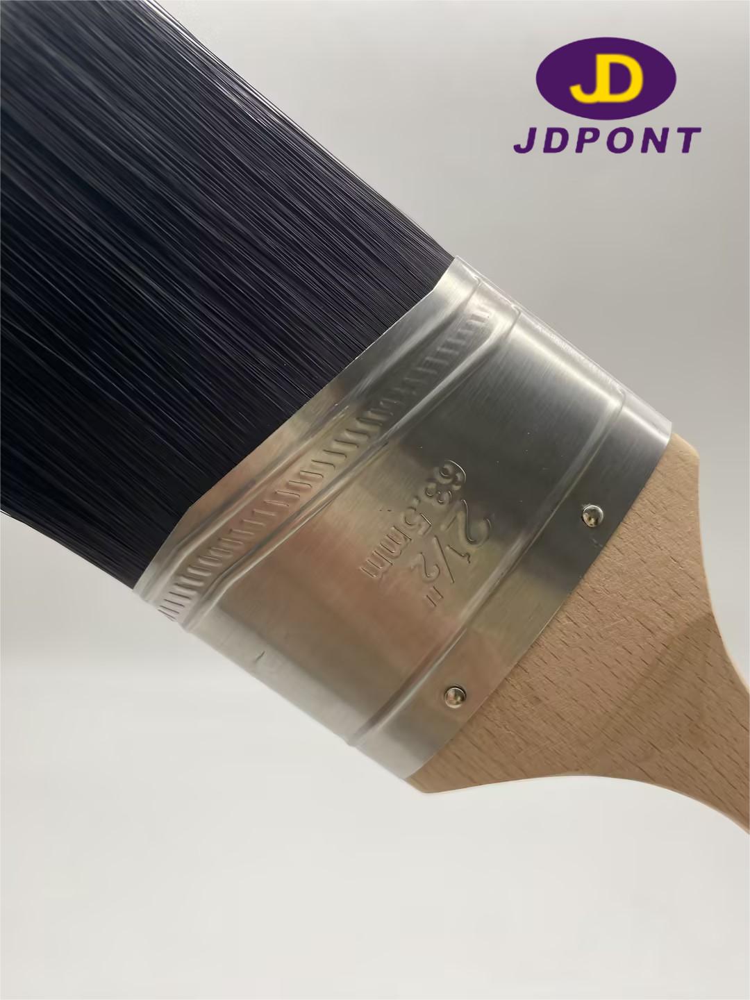 7 PRO-PA JDPBS 3 Wood Handle and 100% Synthetic Filament(Soild Round Tapered) Paint Brush(图3)