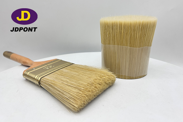 Why are bristles ideal for paint brushes?