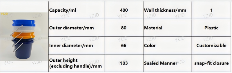 Why Mini Plastic Paint Buckets Are Indispensable for Touch-Up & Small-Scale Painting(图2)
