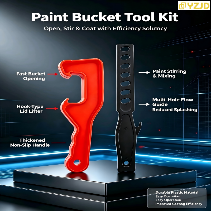 How Do Two Budget Plastic Tools Solve Common Paint Bucket Headaches?